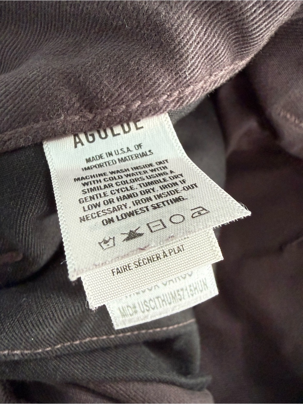 AGOLDE x RSVP Gallery Wilcox Cargo Trousers Pants Brown NEW Size 30 - Picture 5 of 8